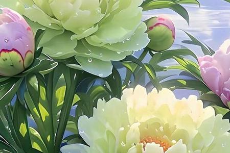 梦见院子里开满鲜花的早晨