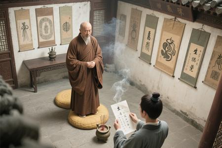 梦见夜晚有人递给我一本新书