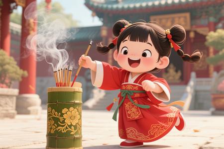 梦见校园里有人一起放风筝