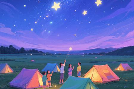 梦见夜晚庭院长满鲜花