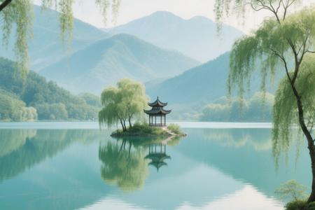 梦见铜钱秋夜纷飞气氛神秘